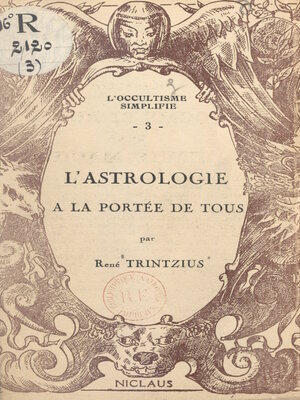 cover image of L'astrologie à la portée de tous